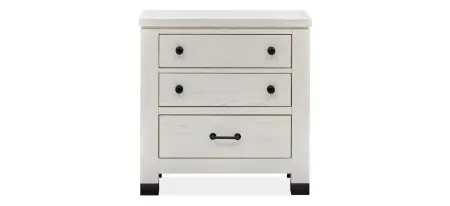 Harper Springs Nightstand in Silo White by Magnussen Home