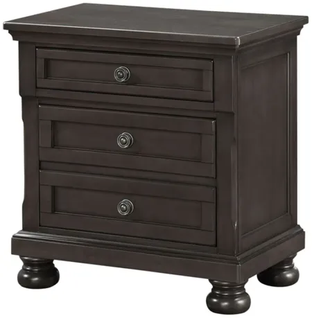 Soriah Nightstand in Gray/Brown by Avalon Furniture