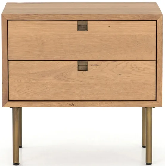 Blackburg Nightstand in Natural Oak by Four Hands