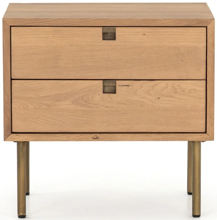 Blackburg Nightstand in Natural Oak by Four Hands