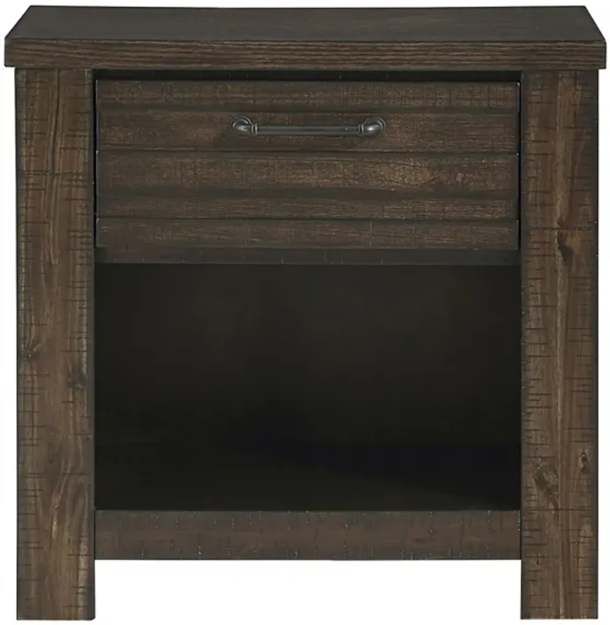 Mackinac Nightstand in Dark Brown by Homelegance