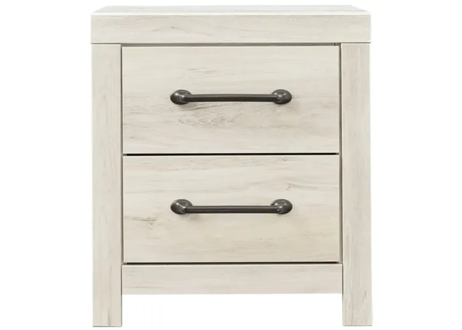 Luna Nightstand in Whitewash by Ashley Furniture