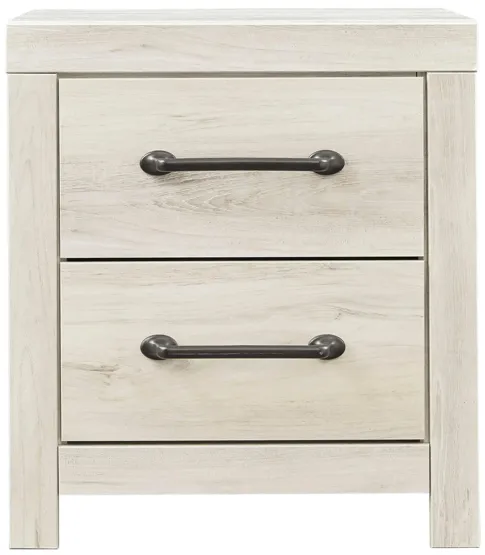 Luna Nightstand in Whitewash by Ashley Furniture