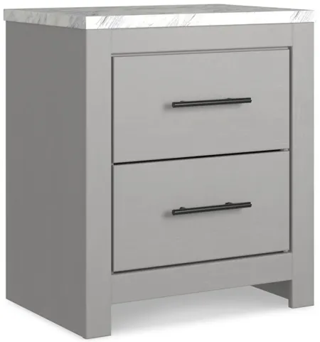 Cottonburg Nightstand in Light Gray/White by Ashley Furniture