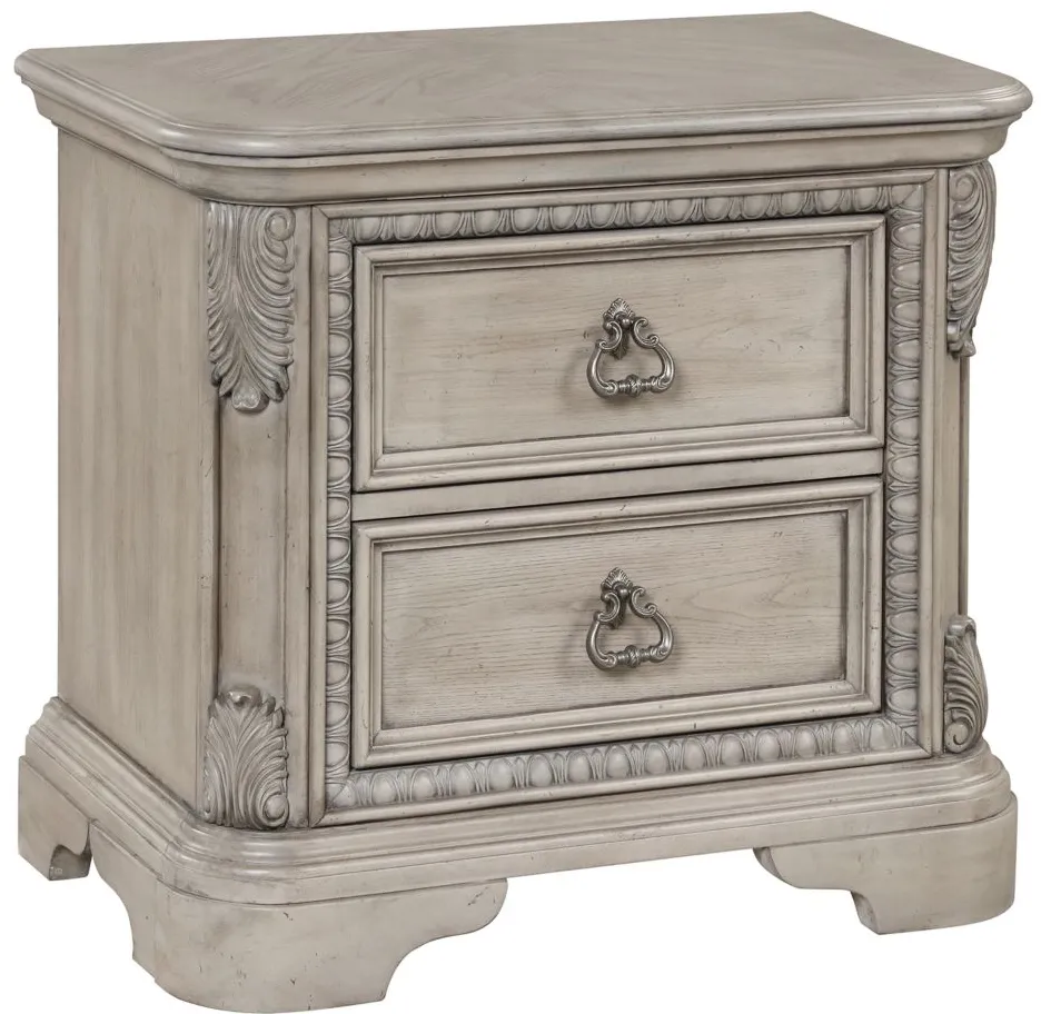 Coventry Nightstand in Gray by Bernards Furniture Group