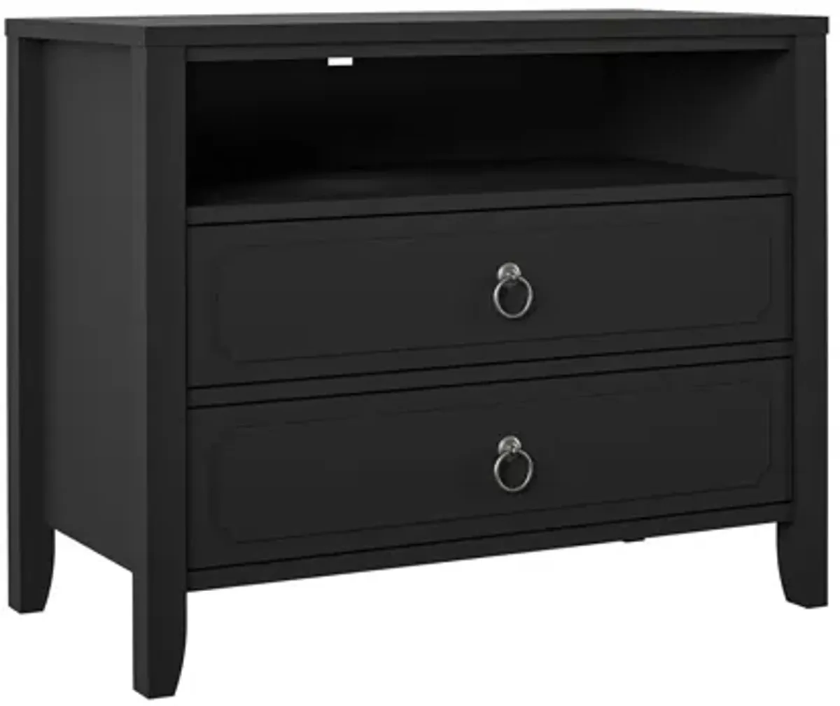 Novogratz Her Majesty Two Drawer Nightstand