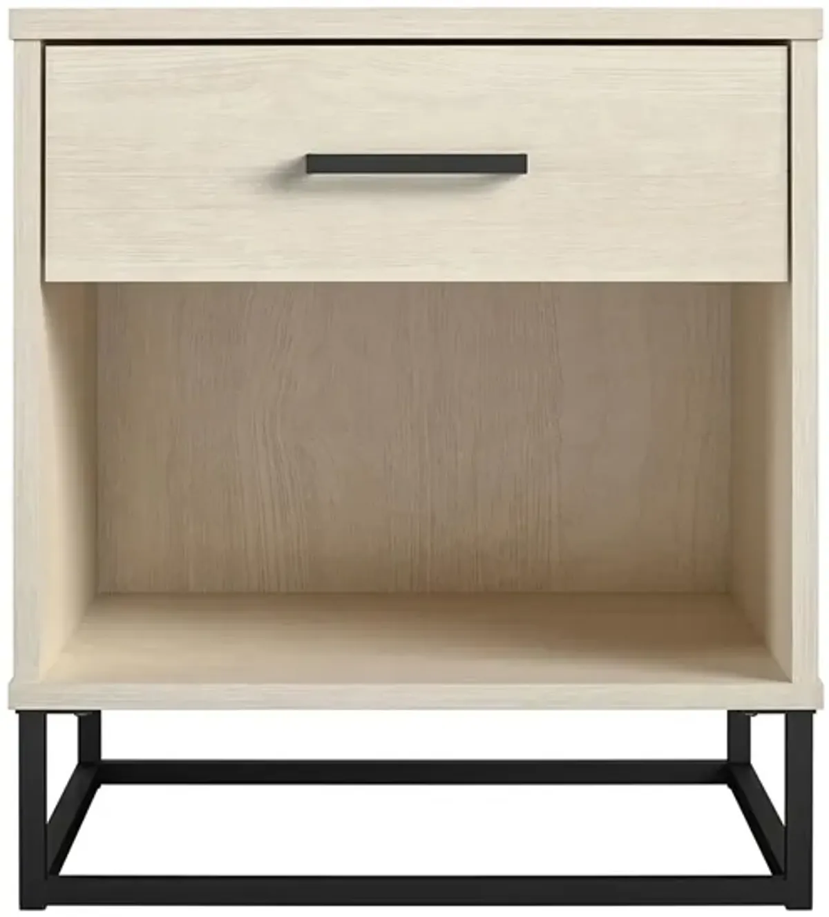 Novogratz Kelly Nightstand in Ivory Oak by DOREL HOME FURNISHINGS