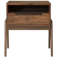 Remix Nightstand in Brown by LH Imports Ltd
