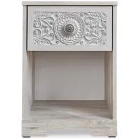 Paxberry Nightstand in Whitewash by Ashley Express