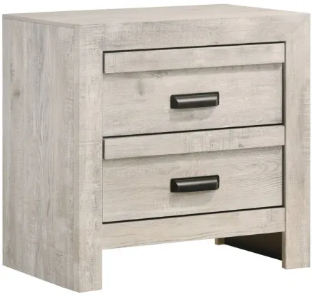 Valor Night Stand in White by Crown Mark