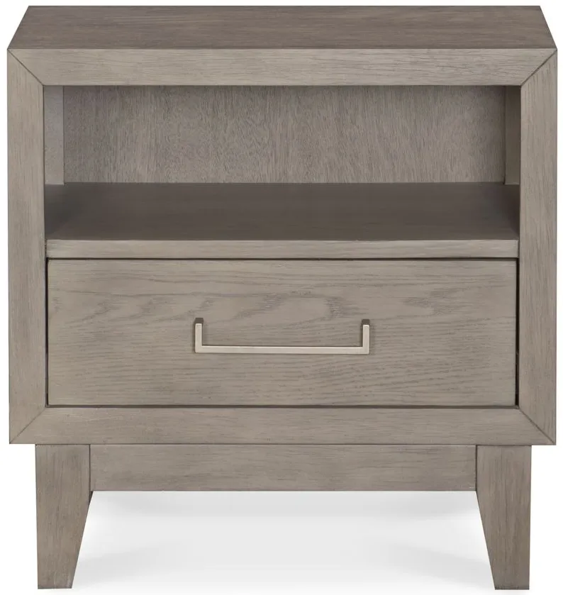 Del Mar Nightstand in Gray by Legacy Classic Furniture