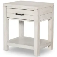 Summer Camp Nightstand in Stone Path White by Legacy Classic Furniture