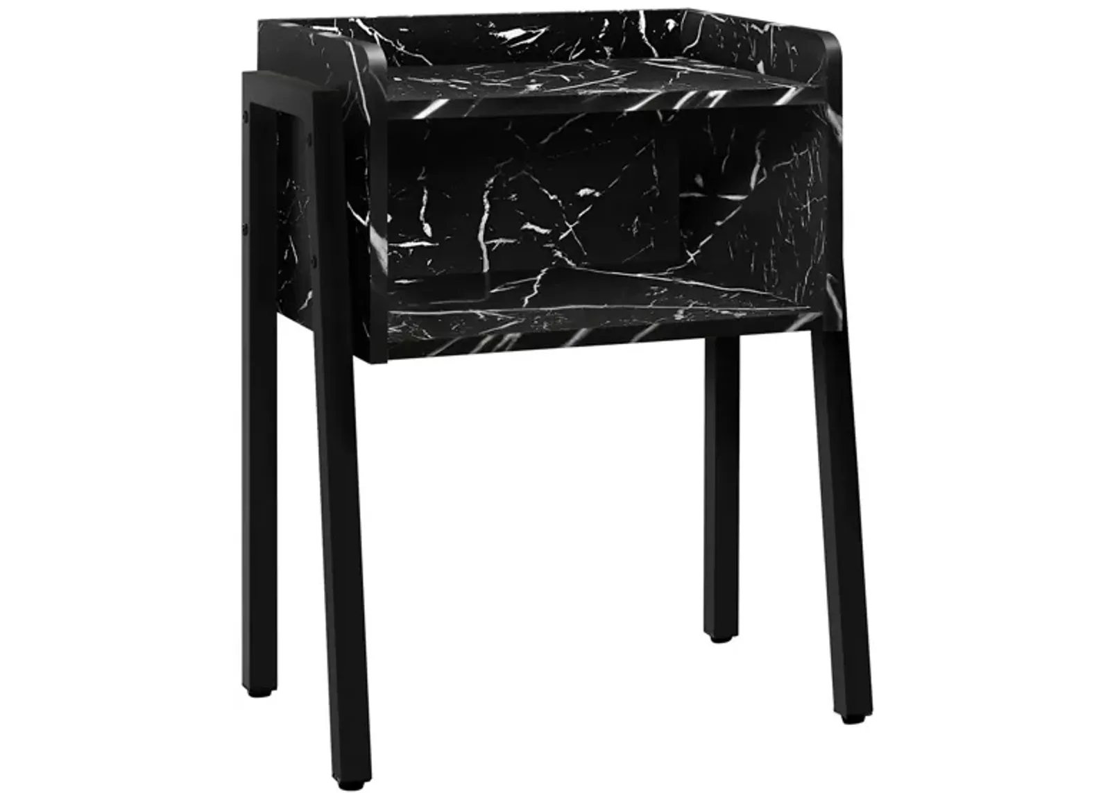 Camden Nightstand in Black by Monarch Specialties