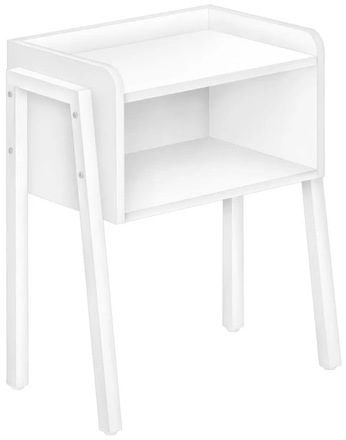 Camden Nightstand in White by Monarch Specialties