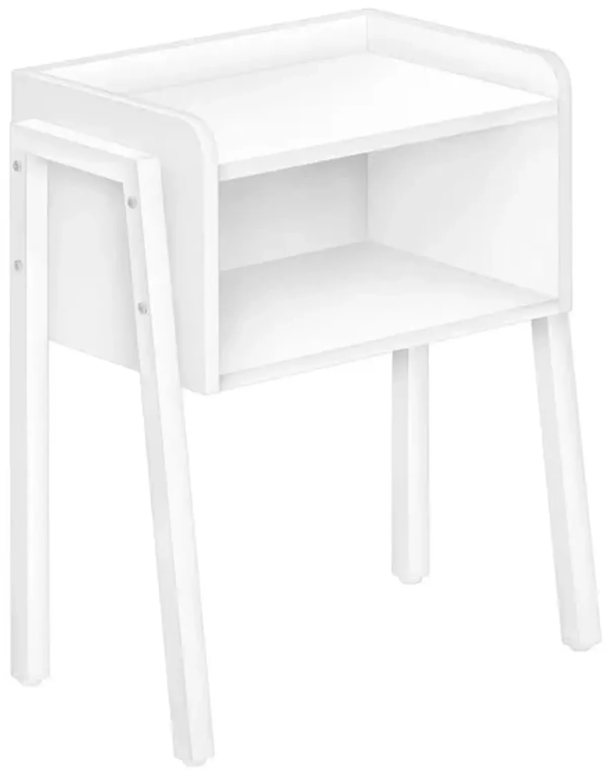 Camden Nightstand in White by Monarch Specialties