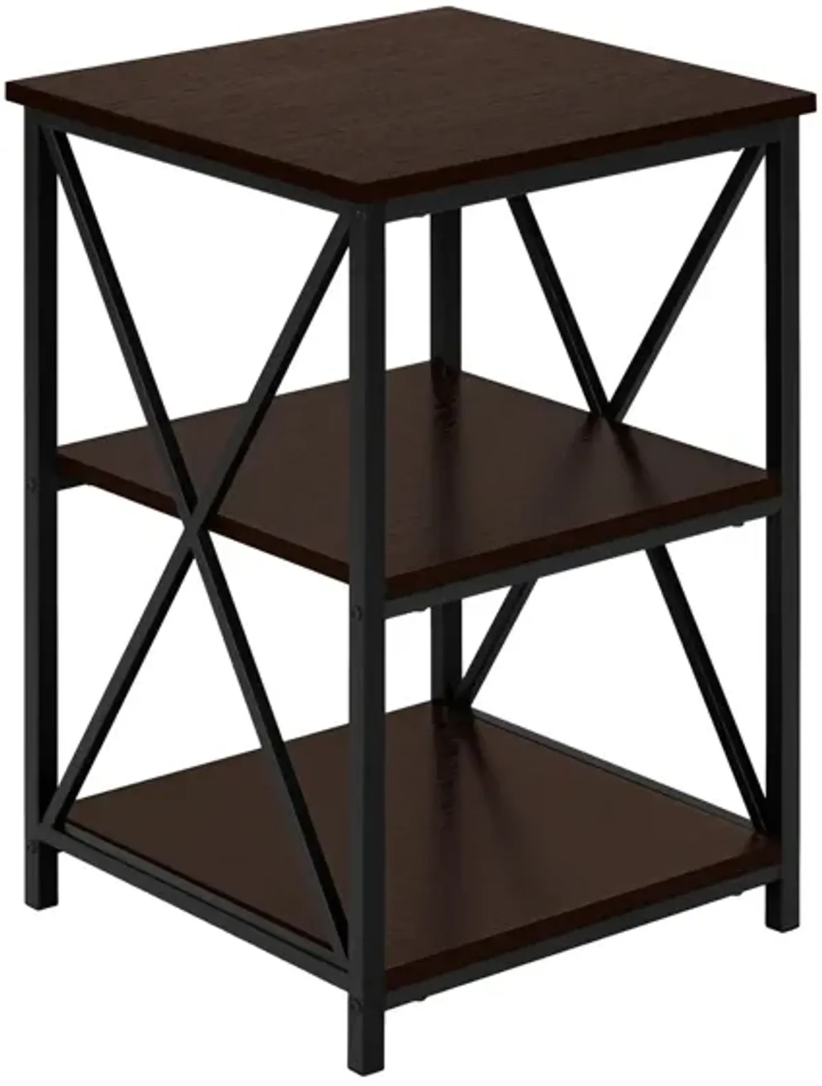 Lorla Nightstand in Espresso by Monarch Specialties