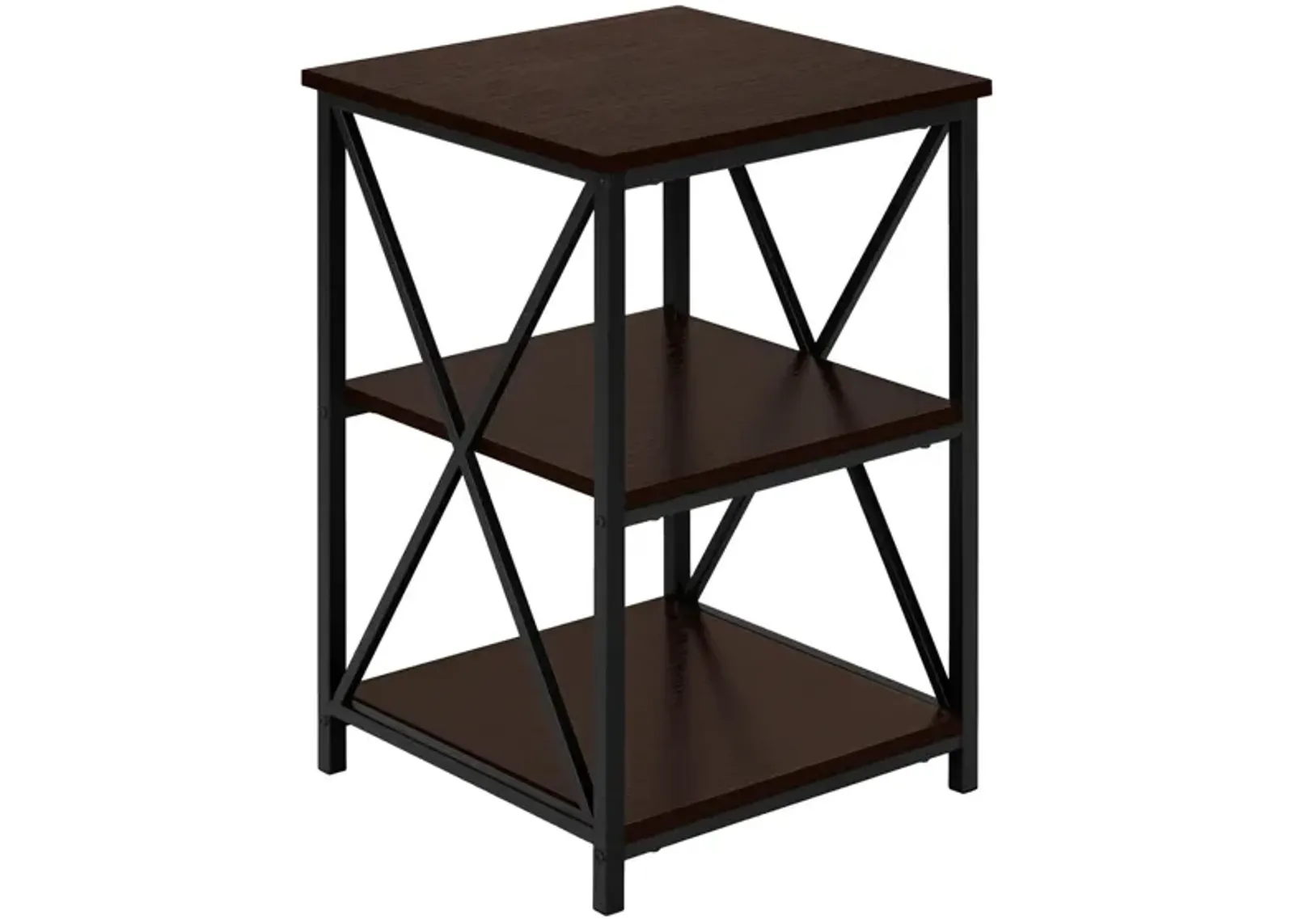 Lorla Nightstand in Espresso by Monarch Specialties