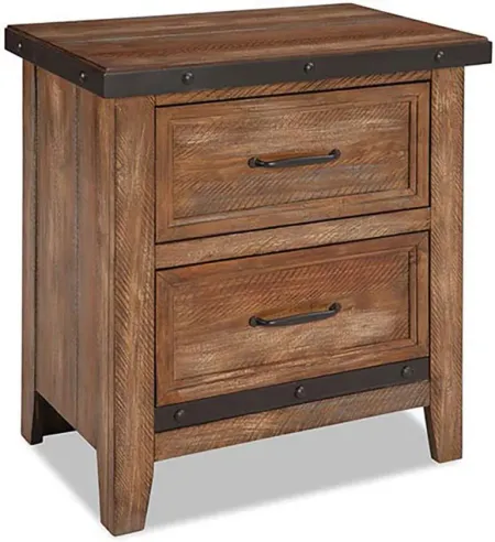Taos Nightstand in Canyon Brown by Intercon