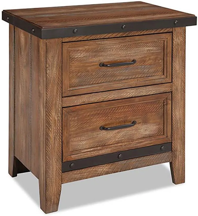 Taos Nightstand in Canyon Brown by Intercon