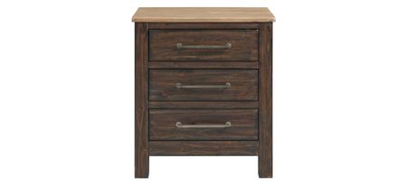 Transitions Nightstand in Driftwood and Sable by Intercon