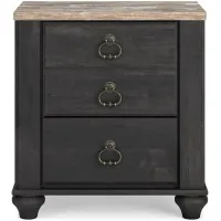 Nanforth Nightstand in Two-tone by Ashley Furniture