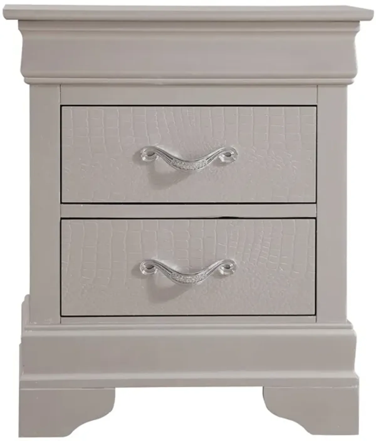 Lorana Nightstand in Champagne by Glory Furniture