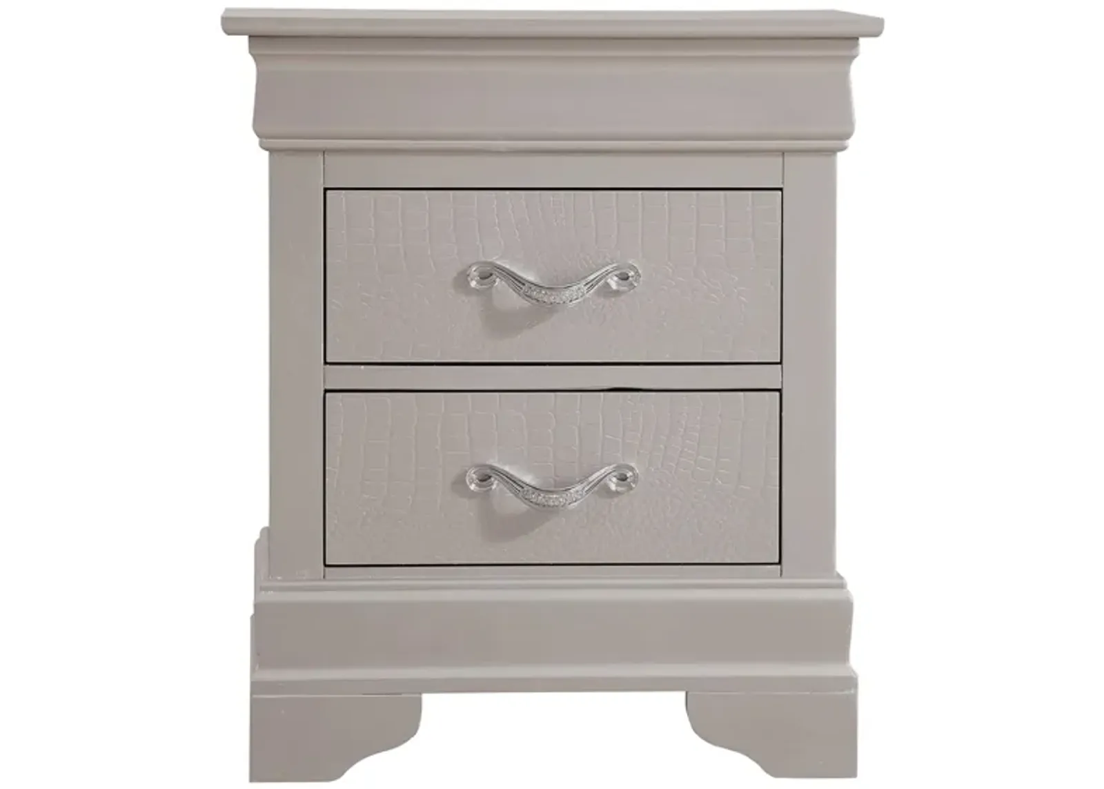 Lorana Nightstand in Champagne by Glory Furniture