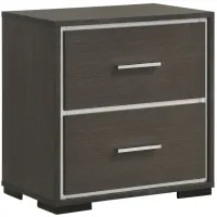Sharpe Nightstand in Gray by Crown Mark