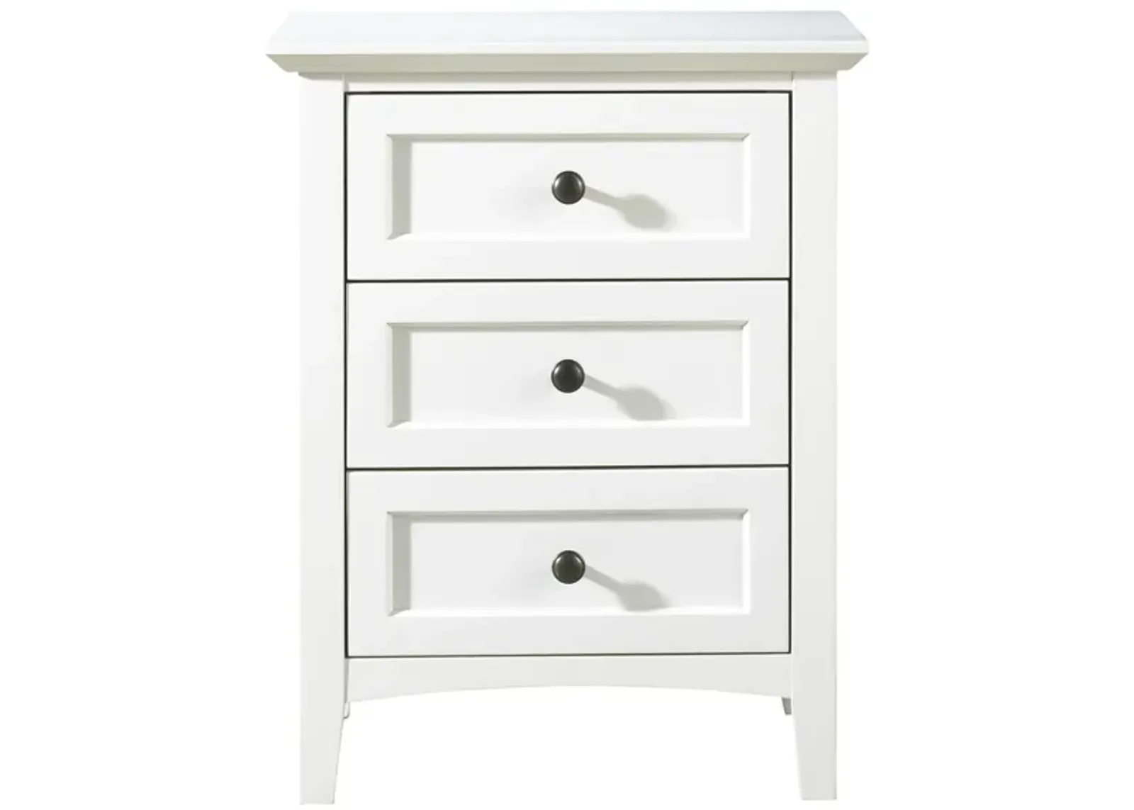 Tompkins Nightstand in White by Bellanest