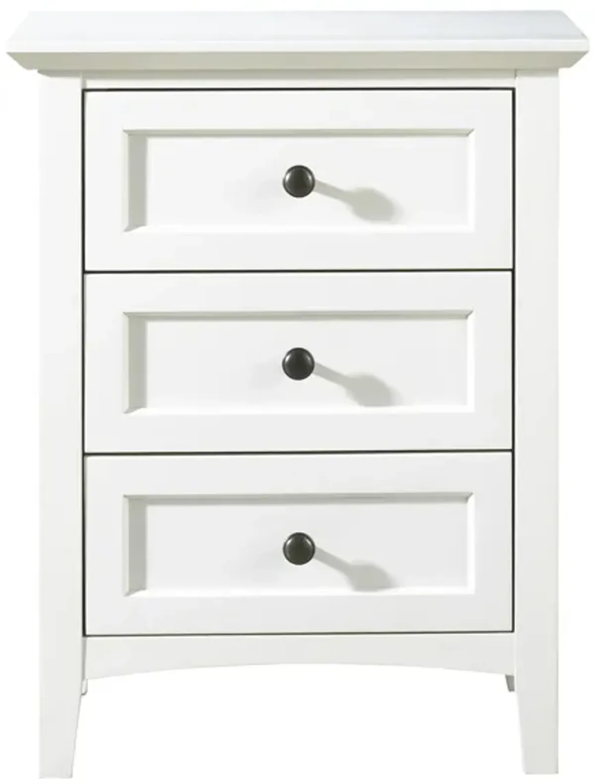 Tompkins Nightstand in White by Bellanest