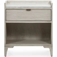 Haiden Nightstand in Vintage White Oak by Four Hands