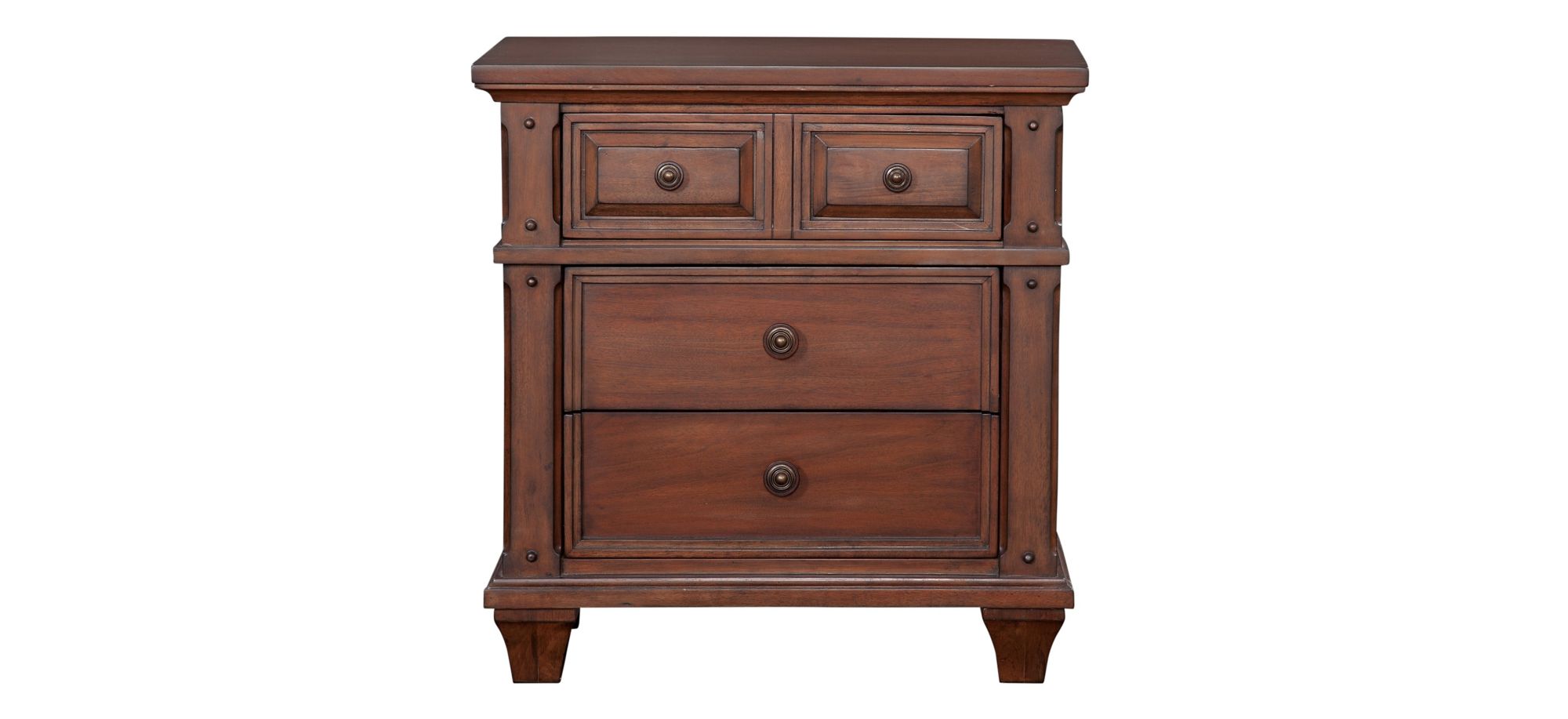 Sedona Nightstand in Cinnamon Cherry by American Woodcrafters