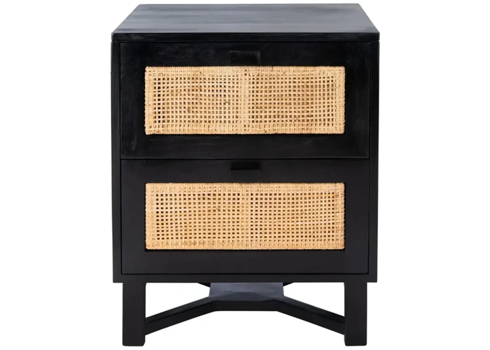 Brylin Nightstand in Black by Safavieh