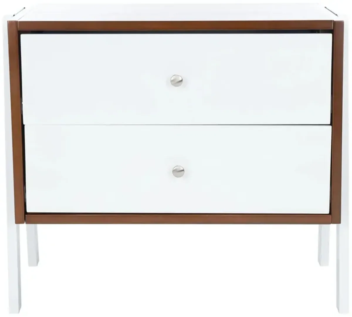 Fenno Nightstand in White by Safavieh