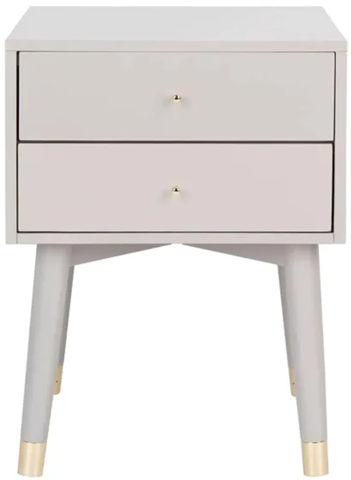 Flora Nightstand in Gray by Safavieh