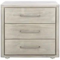 Lawrence Nightstand in Light Gray by Safavieh