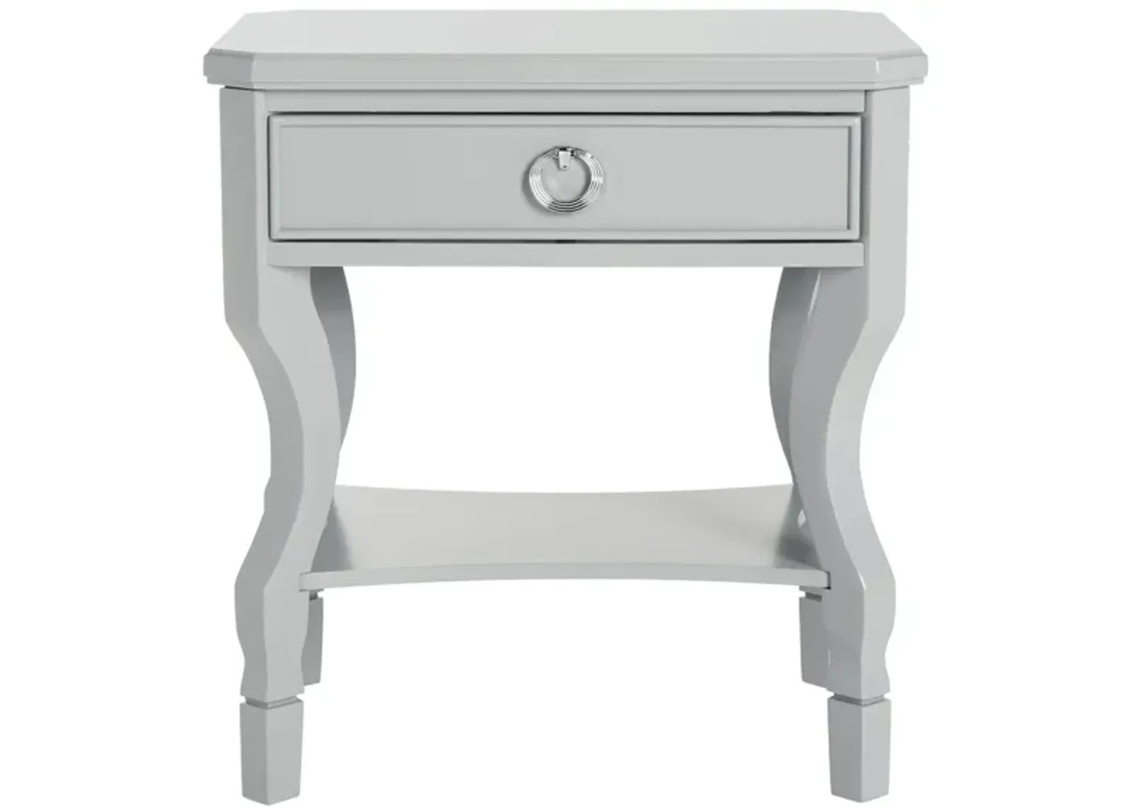 Lily Nightstand in Gray by Safavieh