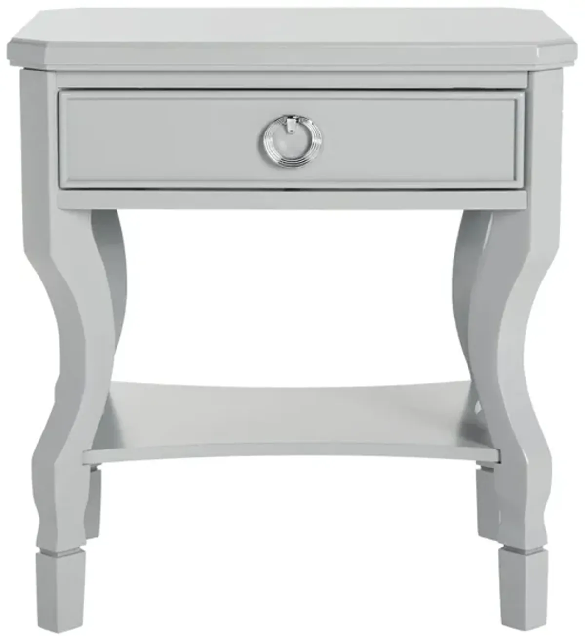 Lily Nightstand in Gray by Safavieh