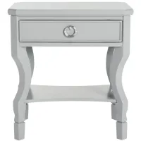 Lily Nightstand in Gray by Safavieh