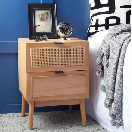 Lisabet Nightstand in Natural by Safavieh