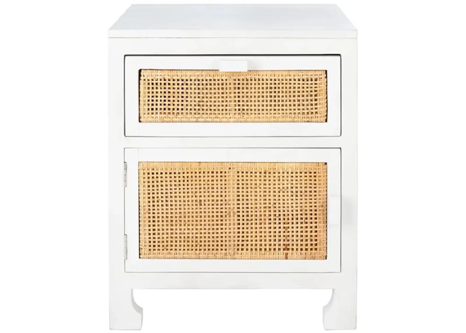 Marigold Nightstand in White by Safavieh