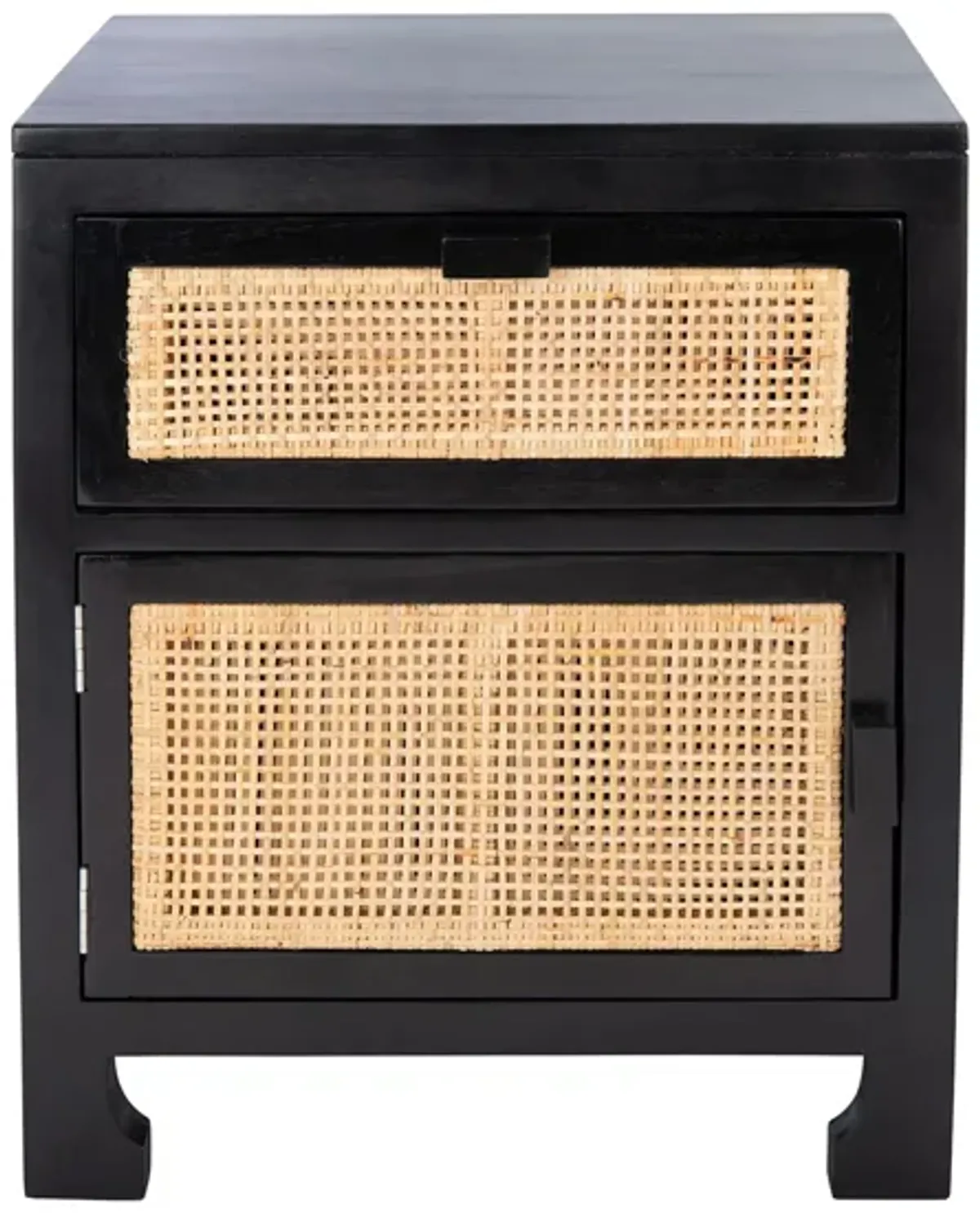 Marigold Nightstand in Black by Safavieh