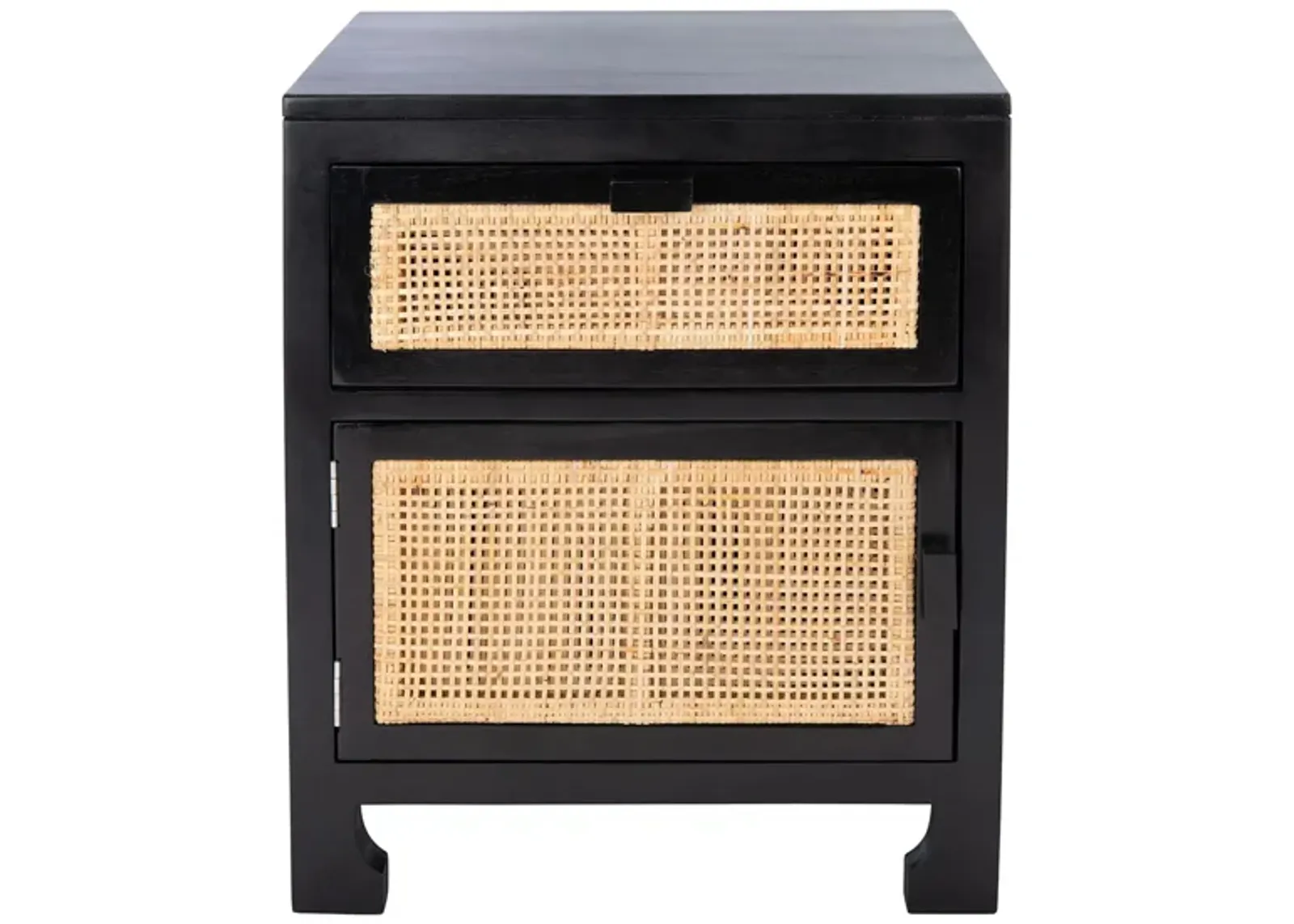 Marigold Nightstand in Black by Safavieh