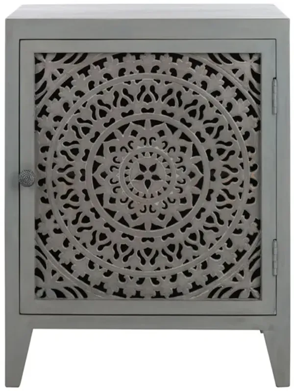 Musa Carved Nightstand