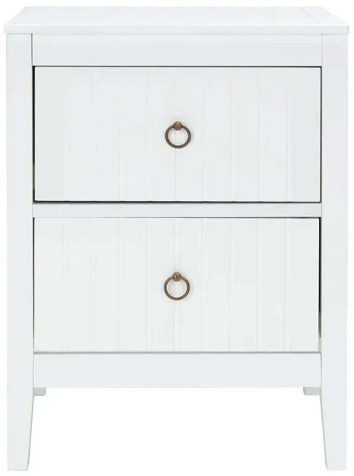 Rosa Nightstand in White by Safavieh