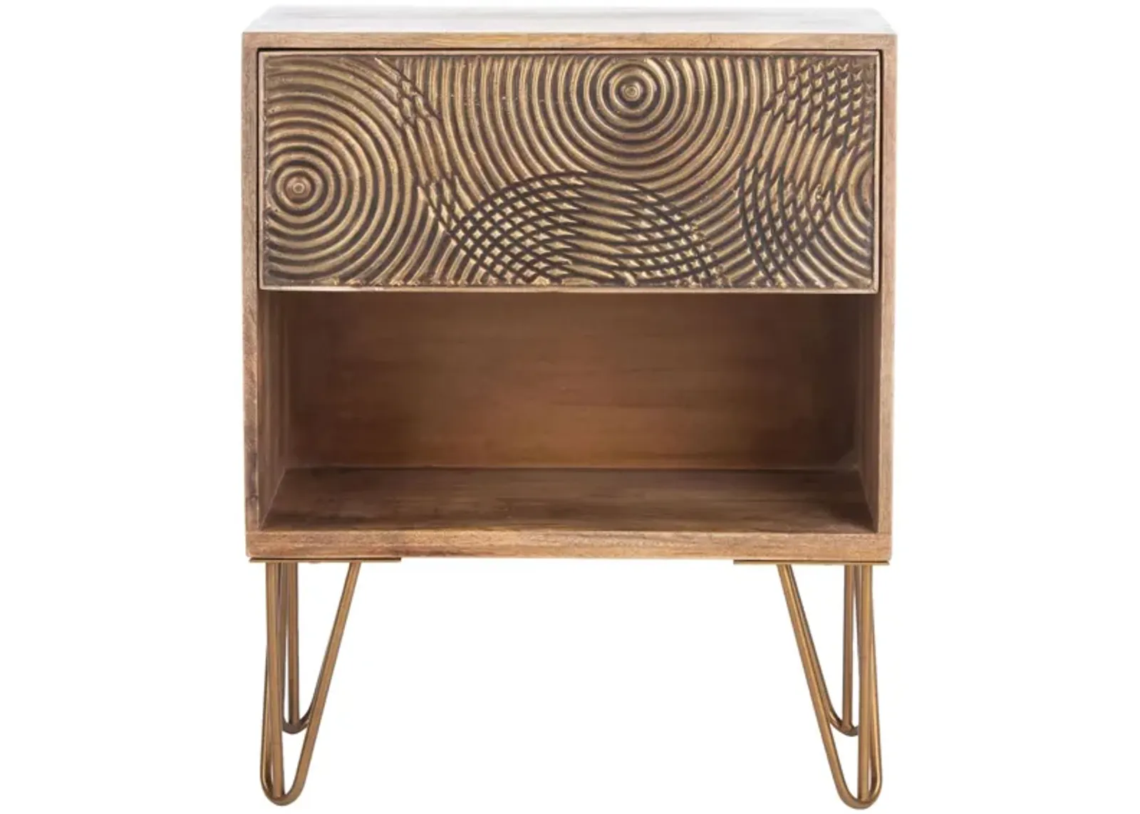 Siobhan Nightstand in Natural by Safavieh