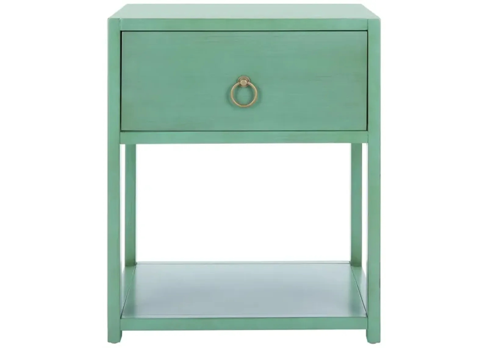 Thea Nightstand in Turquoise by Safavieh