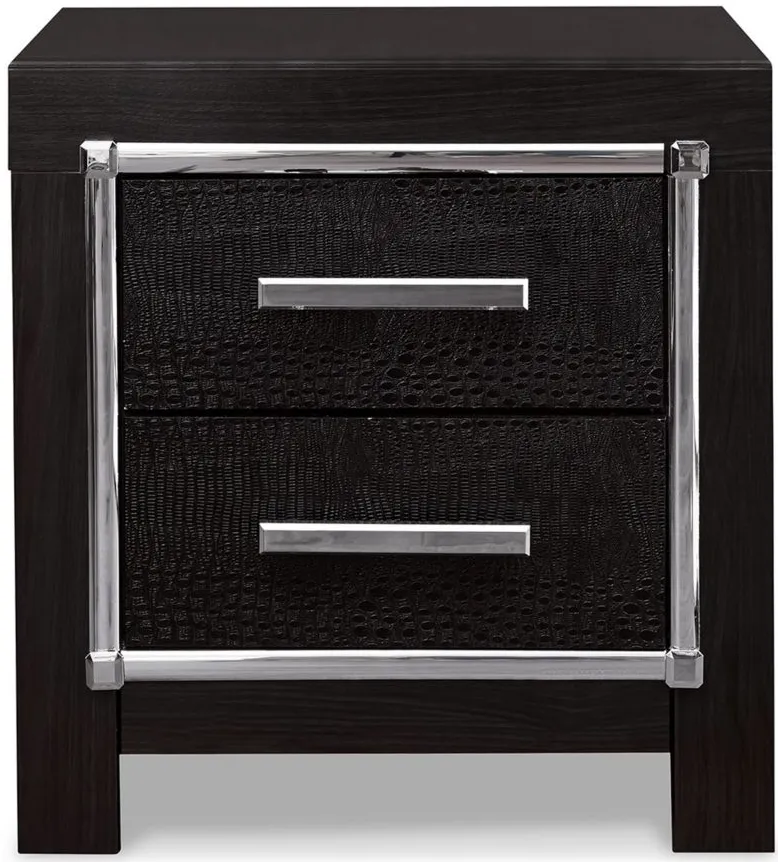 Kaydell Nightstand in Black by Ashley Furniture
