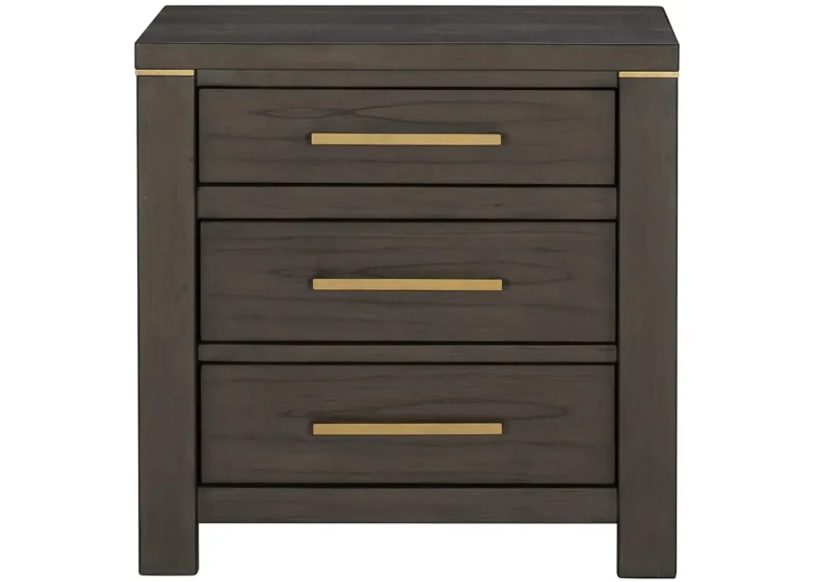 Danridge Nightstand in Brownish Gray by Homelegance