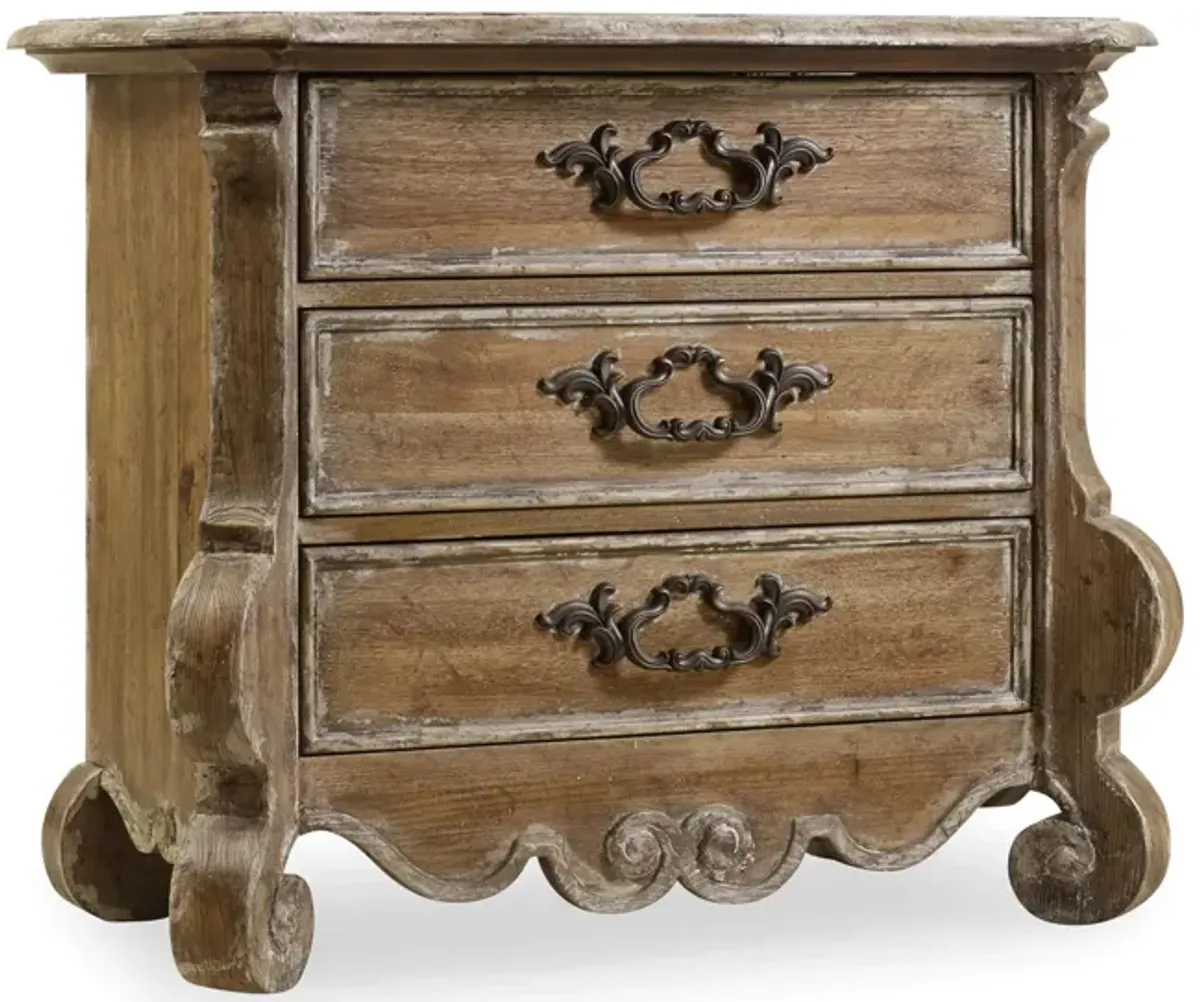 Chatelet Nightstand in Brown by Hooker Furniture